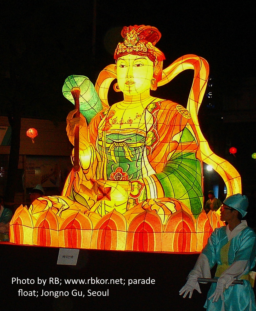 The Buddha in parade